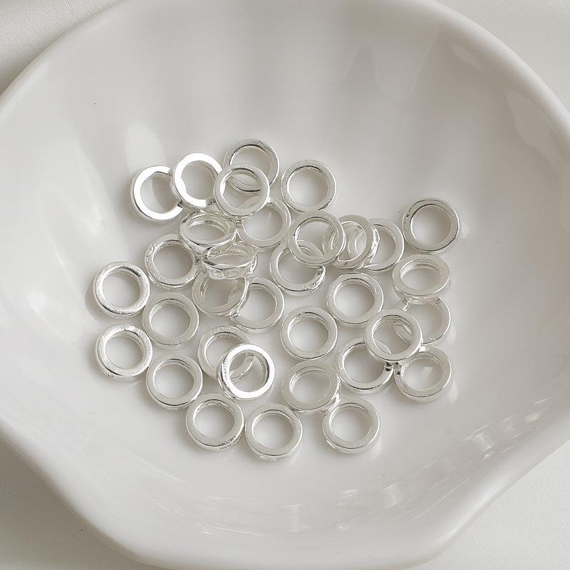 Позолоченная (14K) заглушка с двумя отверстиями для браслетов и ожерелий - Аксессуар для бижутерии