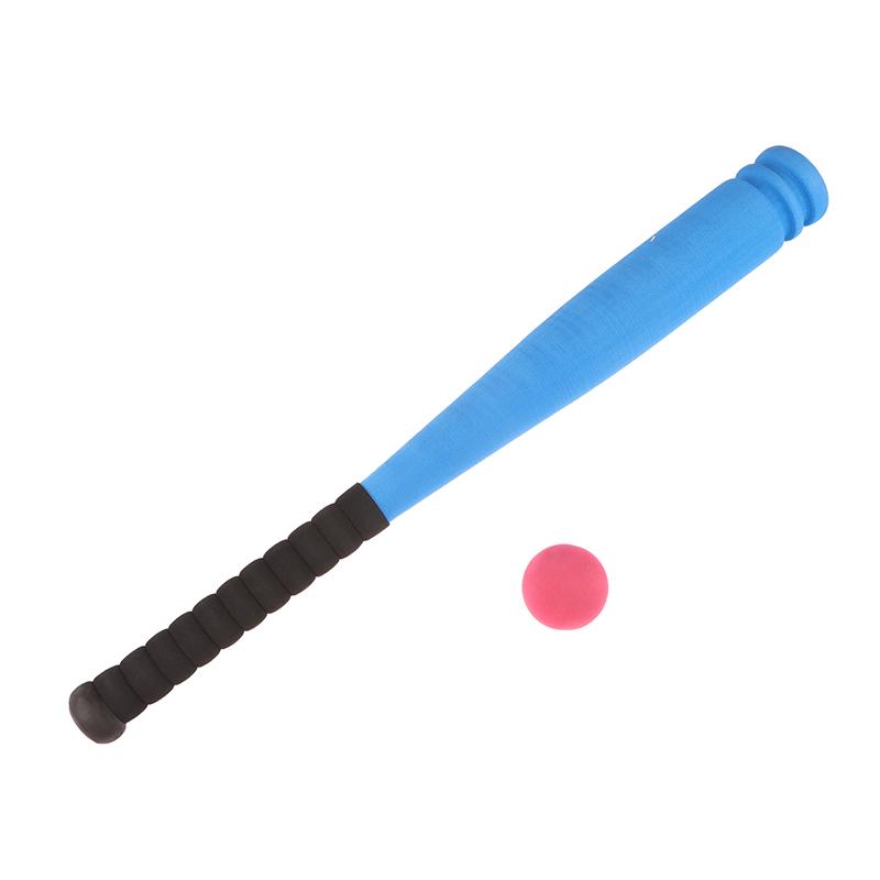 

Детский набор для бейсбола: биты и мячи, губка, бейсбольная игрушка, безопасная игра в отбивание для малышей, для подарка, для активности, для игровой площадки синий