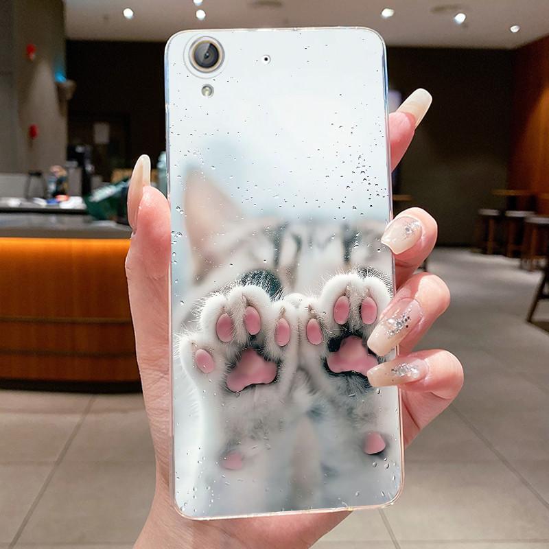 Casing For Huawei Y6 II Y6ii Y6 2 CAM-L21 Phone Case Luxury Dragon Cute Cool Boys Girls Transparent TPU Soft silicone Back Cover