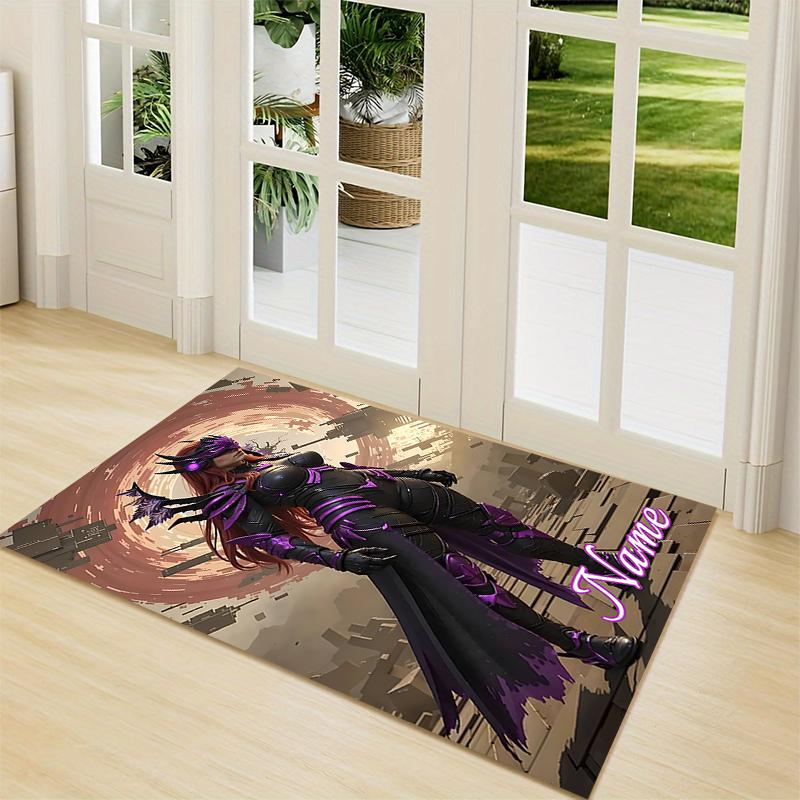 Custom Name Argentina Football Celebration Carpet Rug Customizable Soft Washable Anti-Slip Home Living Room Sofa Mats Personalized Rug. 0909411