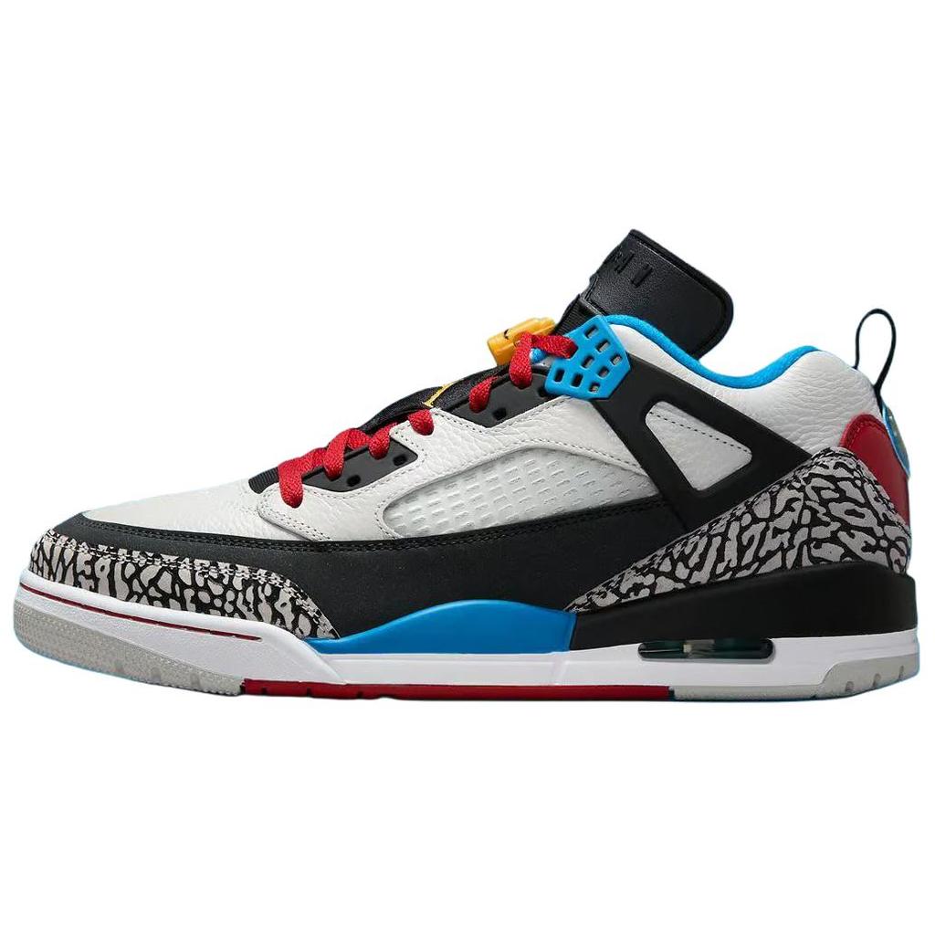 Air Jordan Spizike Low SE Bordeaux Men Sneakers Black Neutral-Grey Varsity-Maize IM7425-004