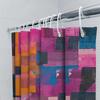 Colorful Modern Shower Curtain Abstract Design Bath Decor for Home Decoration Waterproof Fabric Available in Multiple Sizes on A