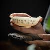 2024 Dragon Year High Grade Sheep Fat Jade White Porcelain Tea Bowl Dragon and Phoenix Cup Paint In Gold Master Pu'er Tea Cup