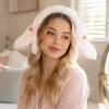 Soft Goat Ears Headband Cute Lamb Cosplay Tail Furry Sheep Horn Hair Band Halloween Party
