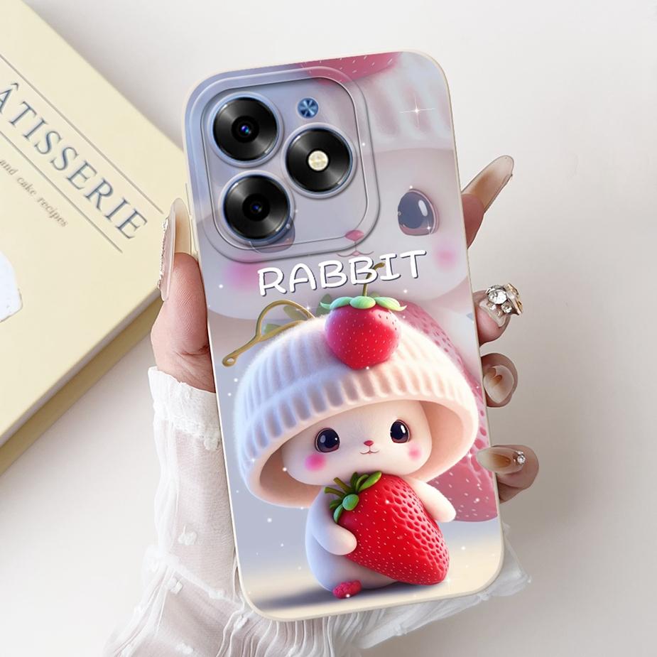 For Tecno Spark 20C Case Spark20 Pro KJ6 New Fashion Candy Painted Cover Shockproof Phone Case For Tecno Spark 20 Pro Plus Shell