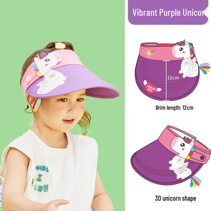 Lemon Baby Kids Summer Sun Visor 2-Pack