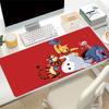 Christmas Winnie Pooh Friends Large Gaming Mouse Pad Nonslip Rubber Base Waterproof Desk Mat For Office Pc Laptop