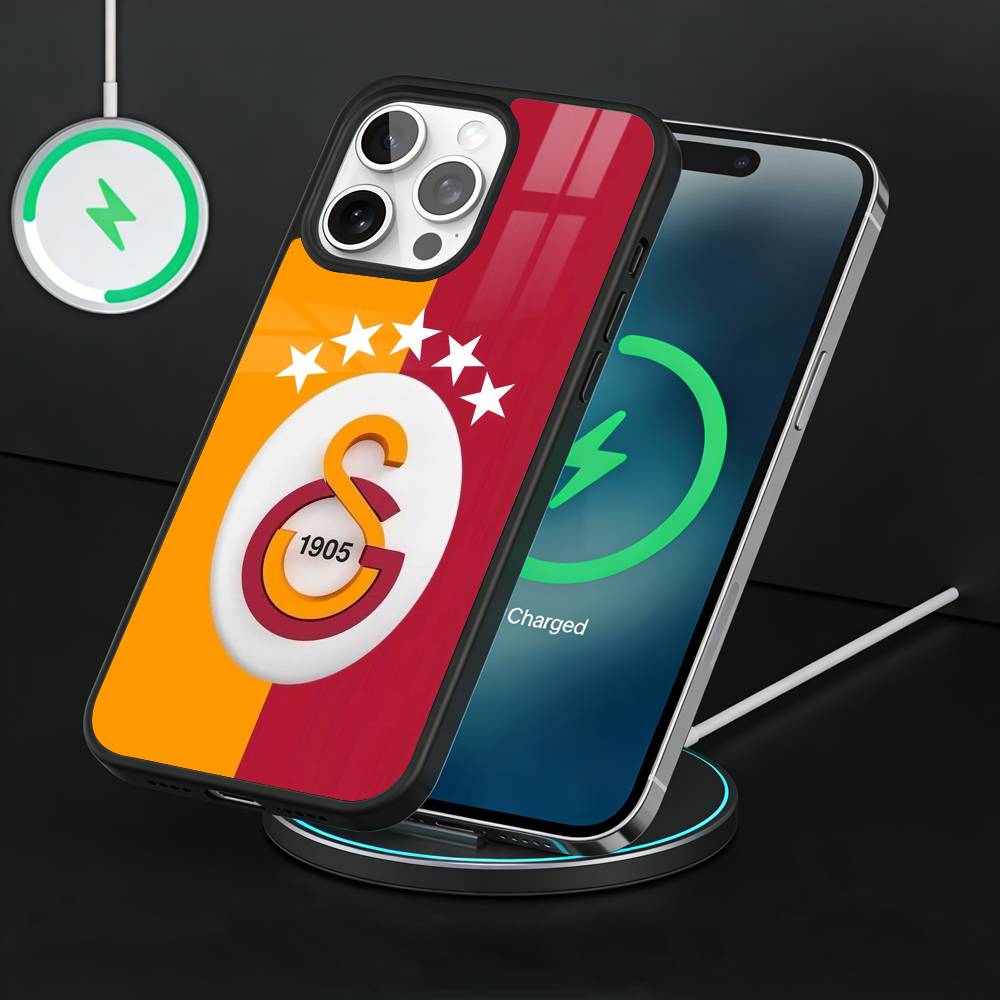 G-GalatasarayS 1905s Logo Phone Case For iPhone17,16,15,14,13 Plus,Pro Max Magnetic For Magsafe Wireless Charging