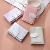 Cute Cartoon Cat Short Wallet Female Small Fresh Multi-card Holder Niche Student Change Bag Card Bag