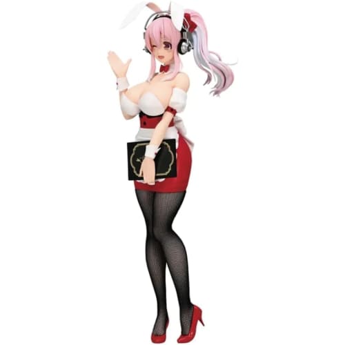 Super Sonico Figure BiCute Bunnies Figure Super Sonico Newly Drawn Costume Swallowtail Ver. & Waitress Ver. [2-Set] Official Merchandise