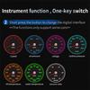 HUD Head-Up Display OBD2 Car Digital Multi Insrtument Function Gauge Display Gau