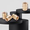 Tubing Joints Copper High Pressure Washer Gun Hose Mutual Connector M22 14/15mm Thread Hose Fitting for High Pressure Washer Gun