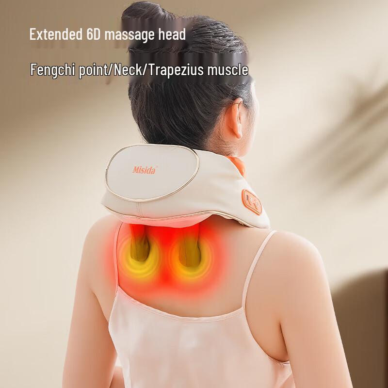 Misida Mini Portable Neck and Shoulder Massager CN plug (adapter included)