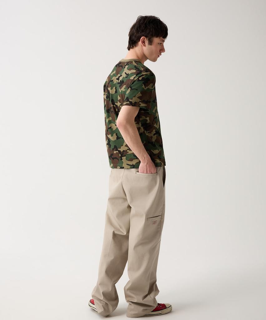 Dickies Double Knee 85283 Loose Fit Work Pants Khaki Gray