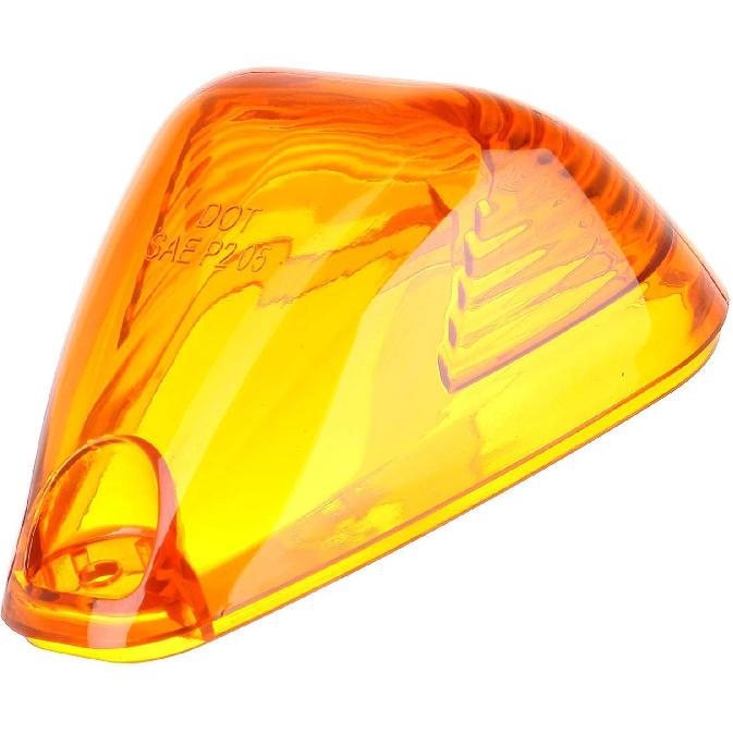 5pcs Cab Marker Light Amber Cover, Cab Roof Running Light, Top Marker Light for 1999-2016 Ford F150 F250 F350 F450 F550 F650 F750 E150 E250 E350 E450