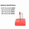 High Pressure Bike Tire Tube with 48mm Presta Valve Road Bicycle Inner Tube  Outdoor Cycling