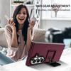KEYSION Luxury Upright Live Stand Case for Samsung Galaxy Z Fold 7 5G Hard PC Shockproof Phone Back Cover for Galaxy Z Fold 7 5G