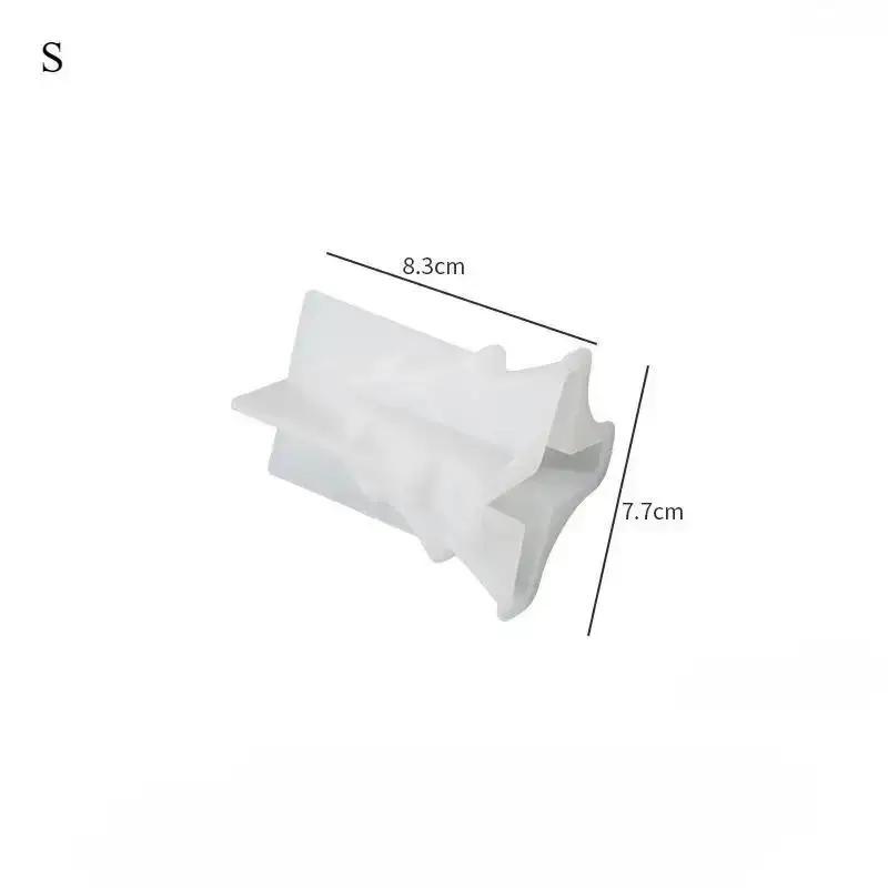 

Силиконовые формы для рождественской елки для DIY ручной работы, ароматические, гипсовые, для ароматизированных свечей, рождественские украшения, домашний декор, поделки S