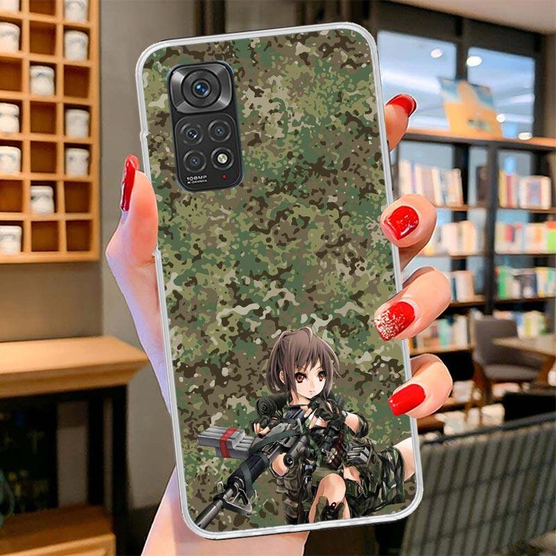 Camouflage Military Cover Phone Case For Xiaomi Redmi Note 15 14 13 12 11 10 Pro Plus 14S 12S 11S 11T 11E 10S Soft Fundas Shell