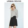 UR Women's 2025 Autumn Zip-Front Slim Fit Shirt