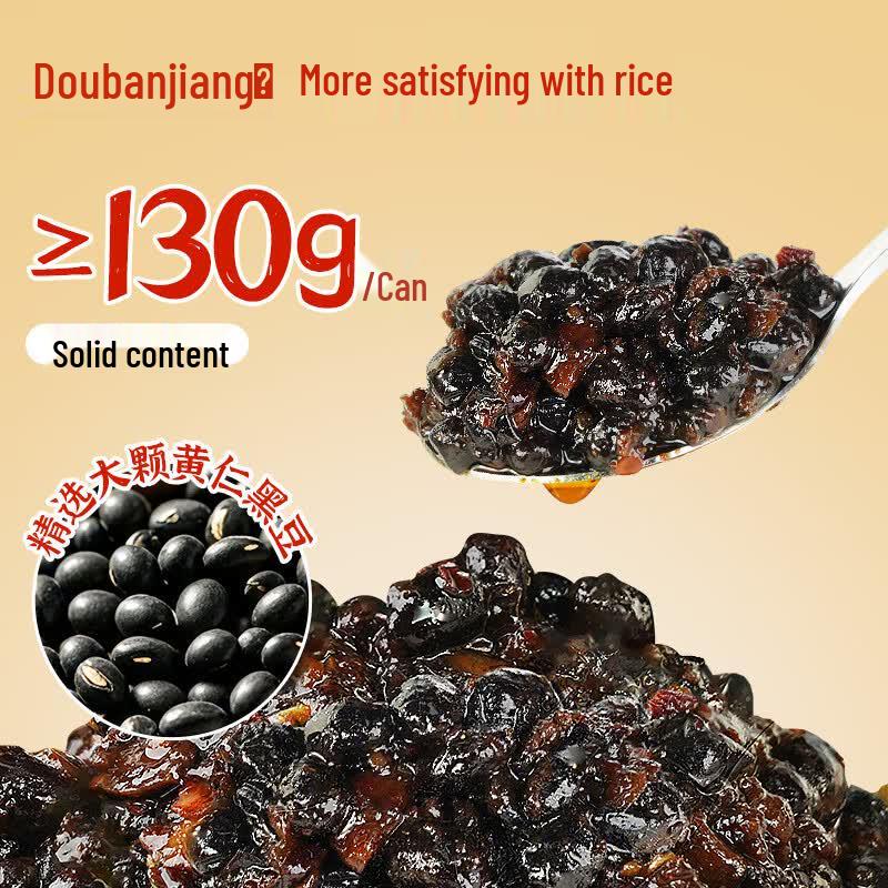 Yangfan Yangjiang Fermentierte Schwarze Bohnen (Douchi)