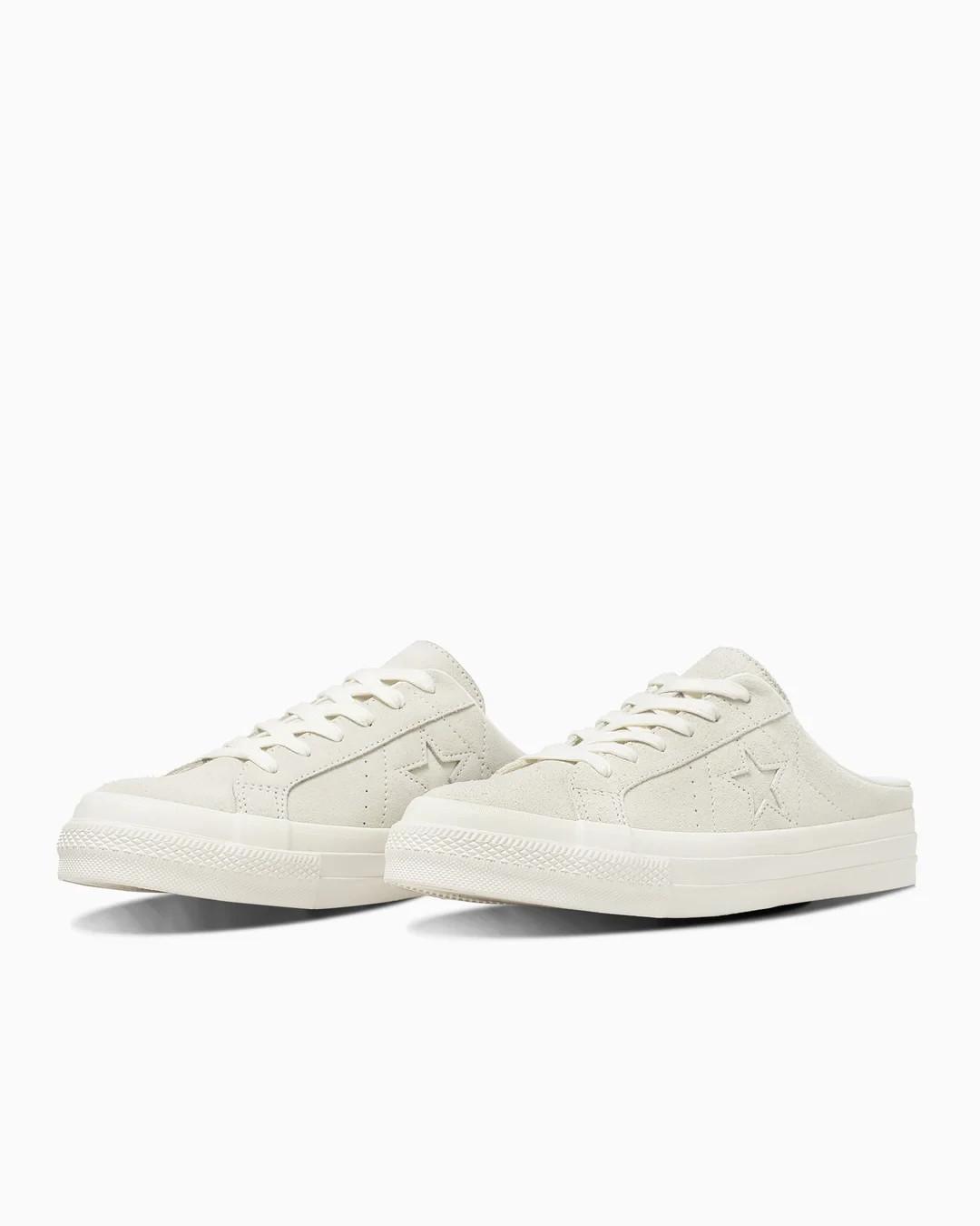 33702980 Converse One Star Suede Mule Off White (Men s) 4