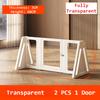 Transparent Dog Fence Indoor Puppy Dogs Barrier Fences Pet Dogs Kitten Bars Playpen Accessories Baby Gate Pets Door Enclosure