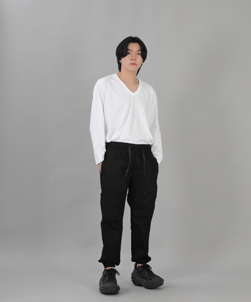 Seinteukeulu In-House Cargo Jogger Pants Ihc-359 Khaki
