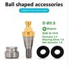 Dental Medical Laboratory Ball Cap Screw Accessorie Tool Universal Implant Replacement Compound Angle Instant Screw