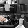 Car Water Cup Holder 2 in 1 Beverage Holder Trash Can Mobile Phone Holder Air Outlet Chair Back Door Armrest Multifunctional Box