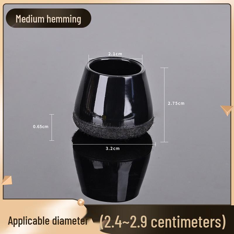 Durable Silicone Non-Slip Chair Leg Covers with Noise Reduction & Thickened Edge