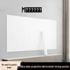 Self-Adhesive Projection Screen Wall Sticker - Whiteboard & Wall-Mounted Electrostatic Design
