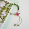 Bracelet Summer Women's Versatile Jewelry Butterfly Fresh Student Girlfriend Mori Antique Ceramic Bracelet