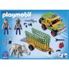 Playmobil 6937 véhicule avec éléphanteau et soigneurs