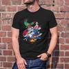 Gatchaman Mens Clothing Graphic Printing T Shirts Unisex Casual Comfort Cotton Vintage Round Neck Streetwear Tees Short Sleeve