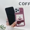 Etui Silikonowe z Kieszonką na Karty dla Samsung A54 A24 A14 Xiaomi Redmi Note 13 14 Oppo A78 A58 A38 Tecno Spark 10 Przezroczysty Bumper na Telefon