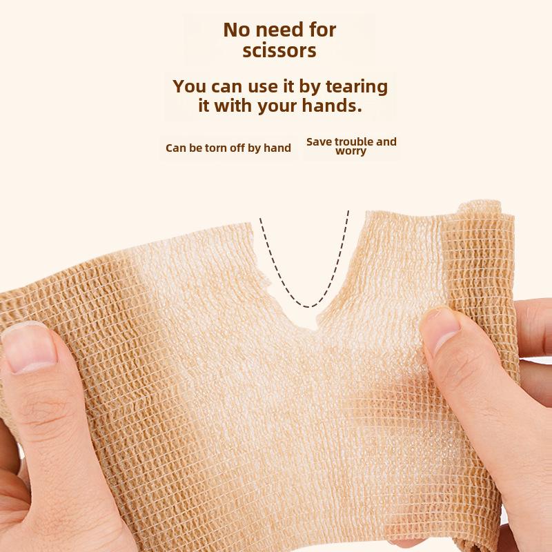 Breathable Self-Adhesive Elastic Sports Bandage - High Elastic, Disposable Dressing