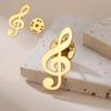 My Shape Music Note Brooch for Musican Women Girls Gifts Music Pendants Nameplate Brooch Pins Fashion Jewelry Music Lovers Gifts