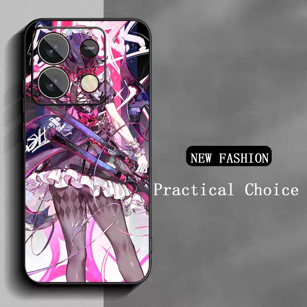 Ellen joe cute game girl design poster Phone Case For Redmi Note 14 13 12 11 Pro Plus S 5G 14C A3 Soft Black Phone Cover