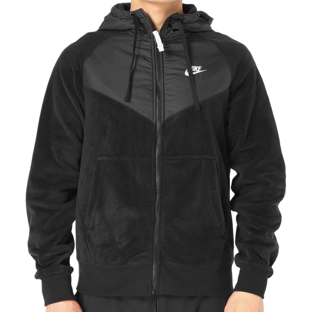 Nike Sportswear Hooded Fashion Comfortable Fleece Versatile Jacket Men Jacket 929115-010