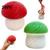 Mushroom Desktop Decoration 3D Printed Slippery Figurine, Rotating Deformable Fidget Toy, Gadgets Twisting Shape Desk Decor for Office and Home Toy