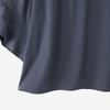 ZANZEA Women Casual Round Neck Loose Summer Ruffles Short Sleeve Blouse