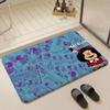 Cute Cartoon Mafalda Floor Mat Eco  Flannel Doormat Non Slip Odorless Indoor Floor Rug Soft Short Plush Home Mat