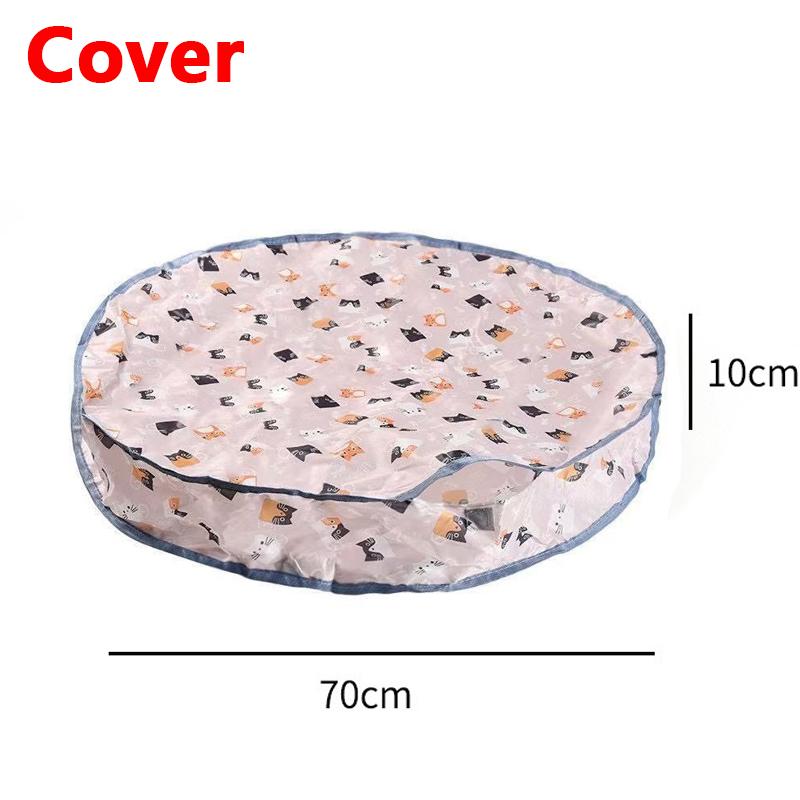 Cat Interactive Toys Ball Cover Set Fast Rolling In Pouch Hide and Seek Kitten Toy Motion Activated Interactive Cat Toy Indoor