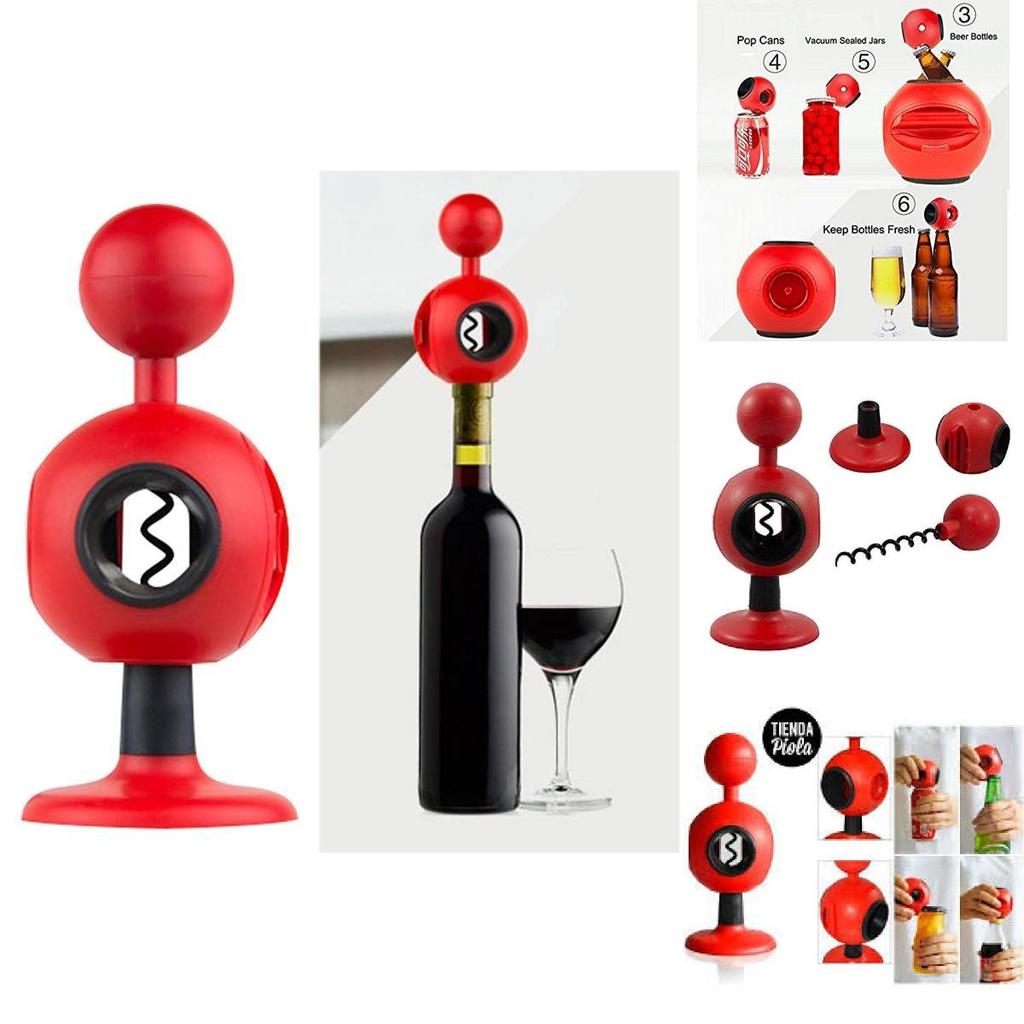 Home Use Multifunction Wine Opener With Plastic Material For Red And Old Wine Bottles