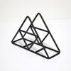 Napkin Holder Stand Triangular Metal Tissue Holder Table Napkin Dispenser Table Triangular Kitchen Paper Towel Holder Stand