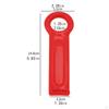 2 in 1 Bottle Opener Can Easy to Use Versatile Novelty Non Slip Grip for Picnic Kitchen