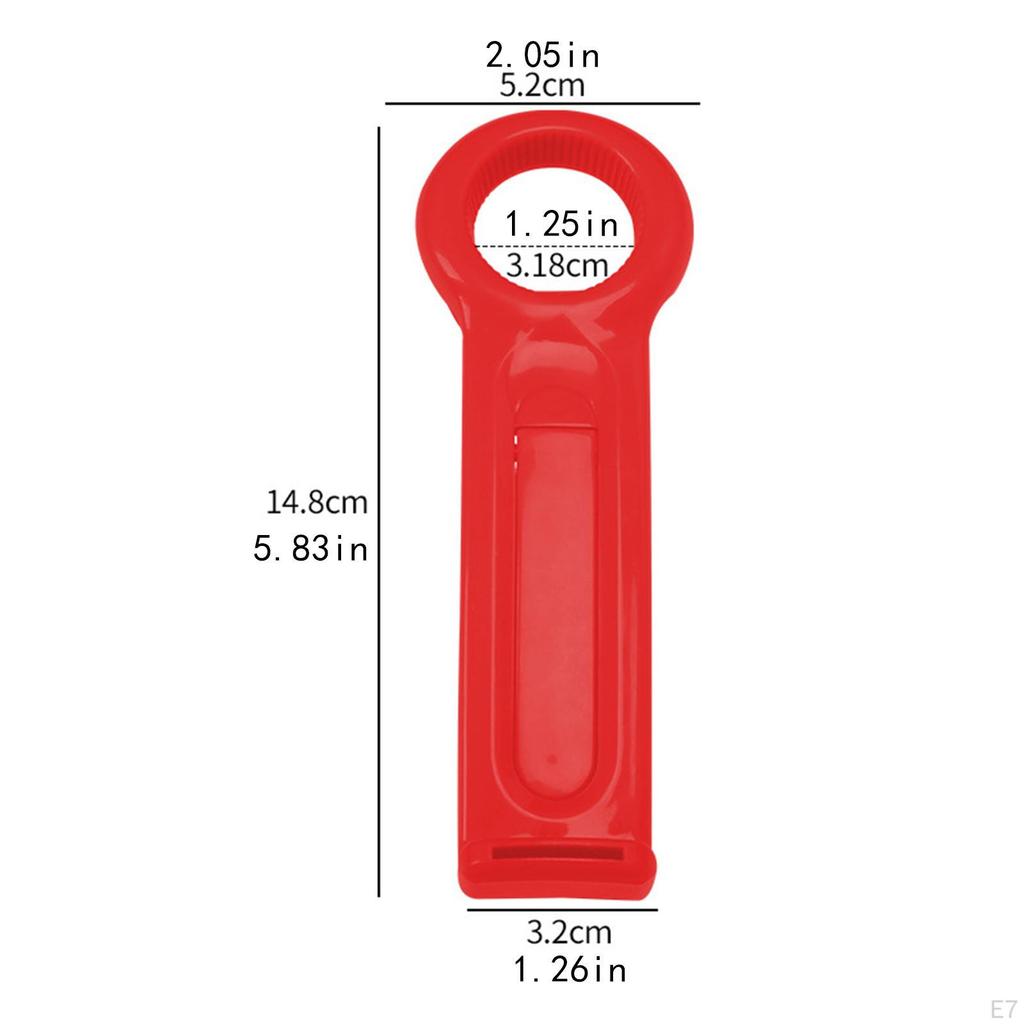 2 in 1 Bottle Opener Can Easy to Use Versatile Novelty Non Slip Grip for Picnic Kitchen