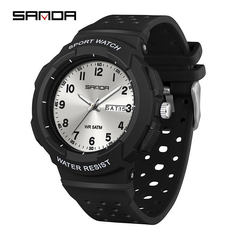 Sanda Student Watch: Simple Double Calendar Design for Junior High Students
