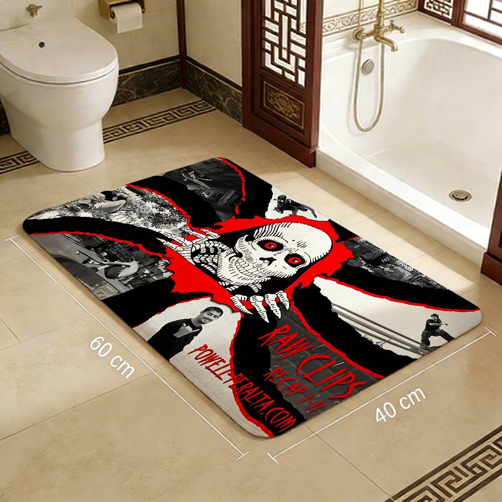 P-Powell P-Peralta Floor Mat Cheaper Anti-slip Modern Living Room Balcony Printed Bedside Mats